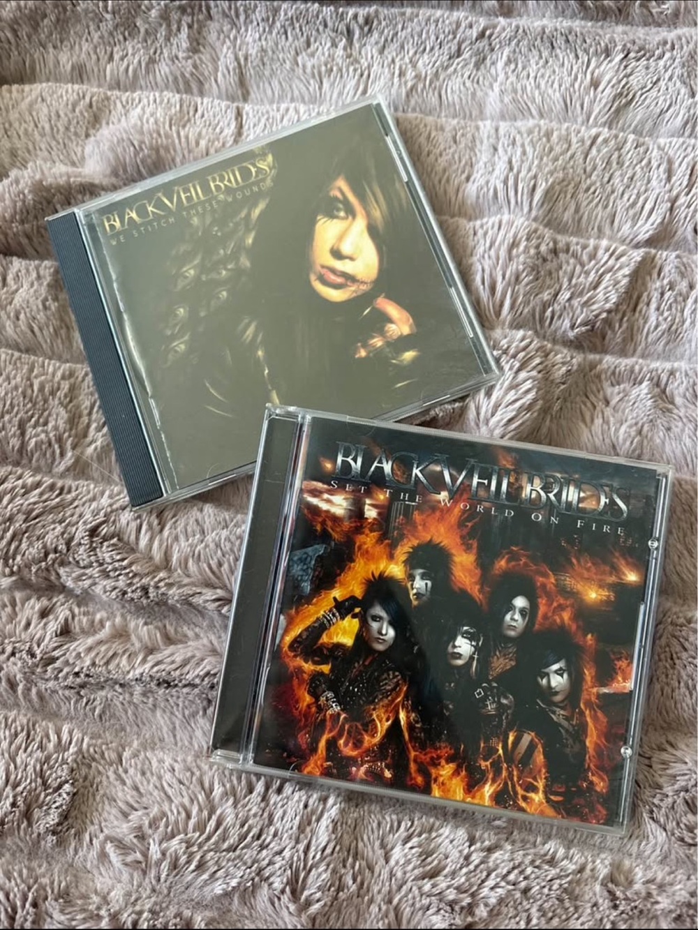Black Veil Brides CDs - We stitch these wounds & Set the world on fire